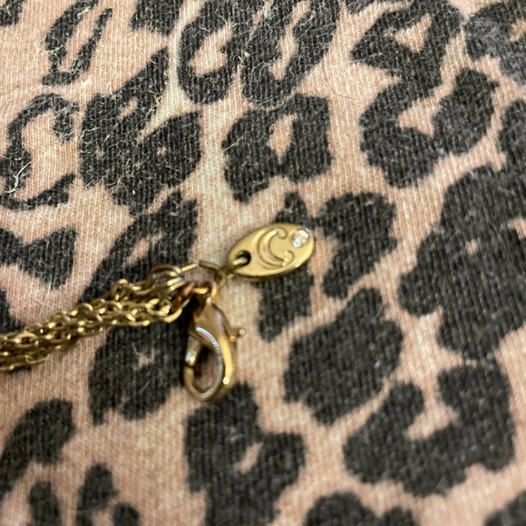 Elegant Gold and Cream Beaded Necklace multi strand choker - Picture 8 of 8